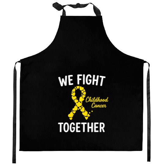 Childhood Cancer Awareness Kitchen Aprons