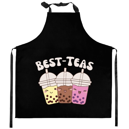 Best-Teas Cute Kawaii Bubble Tea Boba Tea Kitchen Aprons