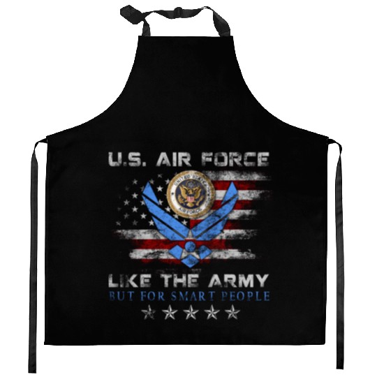 US Air Force Like The Army But For Smart People Kitchen Aprons