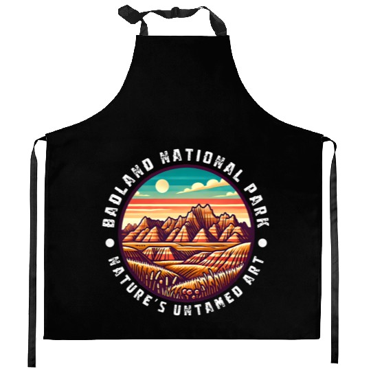 Badlands National Park Natures Untamed Kitchen Aprons