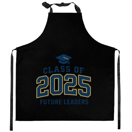 Graduation Class of 2025 Future Leaders Kitchen Aprons Design