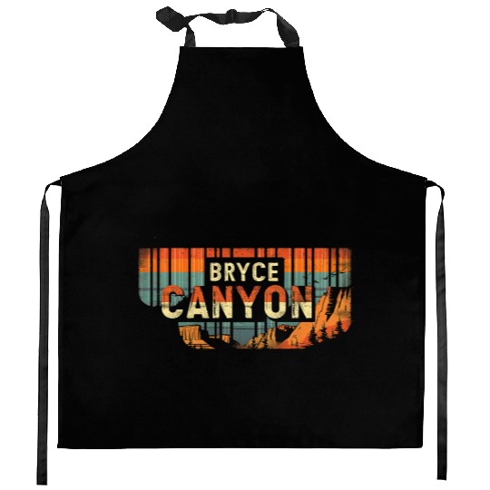 Bryce Canyon US National Park Vintage Kitchen Aprons
