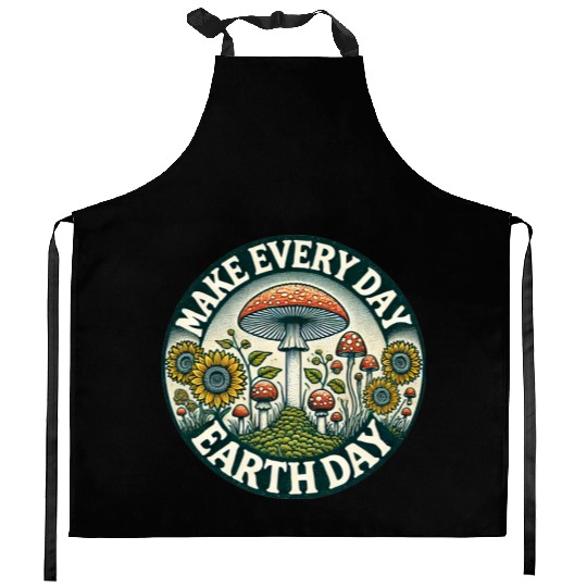 Make every Day Earth Day Kitchen Aprons