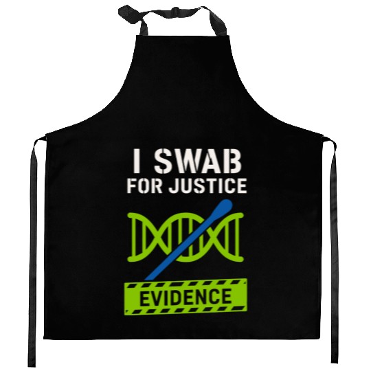 Forensic Chemist Crime Lab Toxicology Science Kitchen Aprons