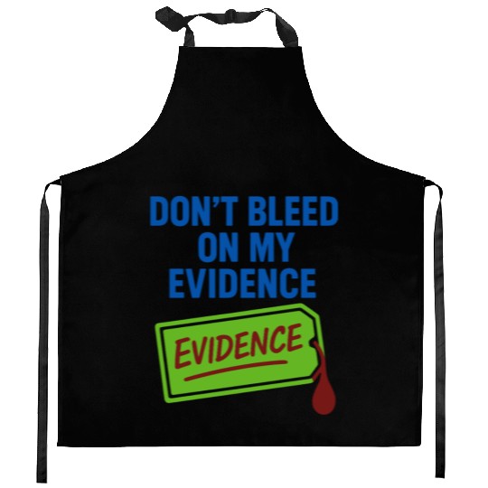Forensic Chemist Crime Lab Toxicology Science Kitchen Aprons