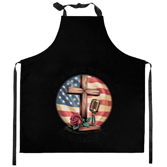 Charlie Kirk: Campus To Capitol Kitchen Aprons