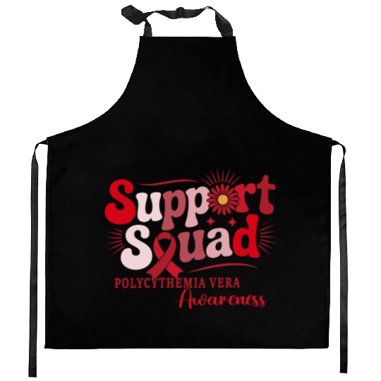 Polycythemia Vera Support Squad Design Kitchen Aprons