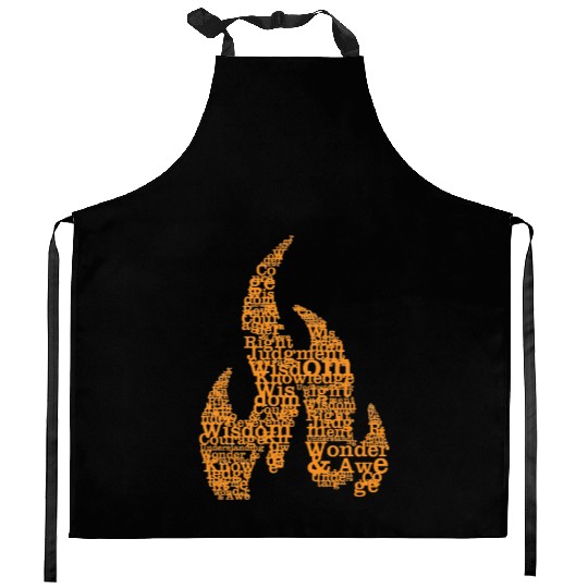 7 Gifts of the Holy Spirit Kitchen Aprons