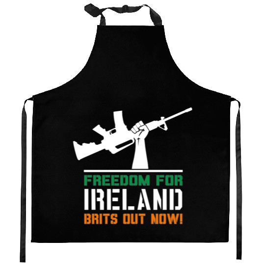 Freedom for Ireland! Kitchen Aprons