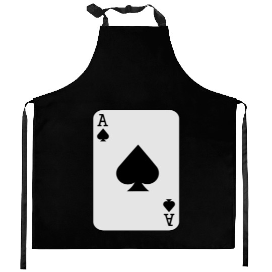 ace of spades Kitchen Aprons