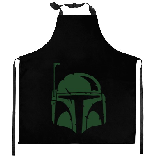 Boba Fett Helmet Worn Kitchen Aprons
