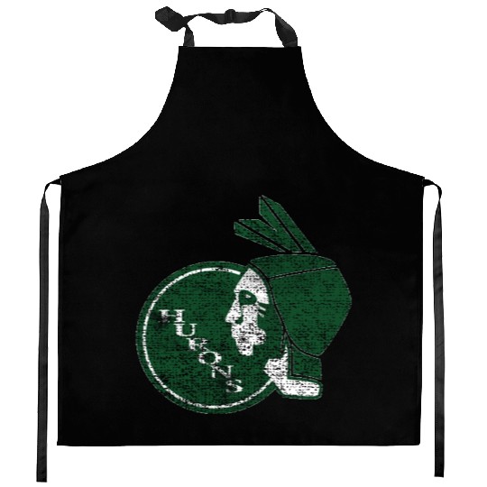 Old School Eastern Hurons Kitchen Aprons