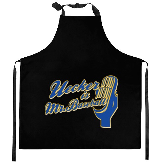 Ueck Uecker Milwaukee Mr. Baseball Kitchen Aprons