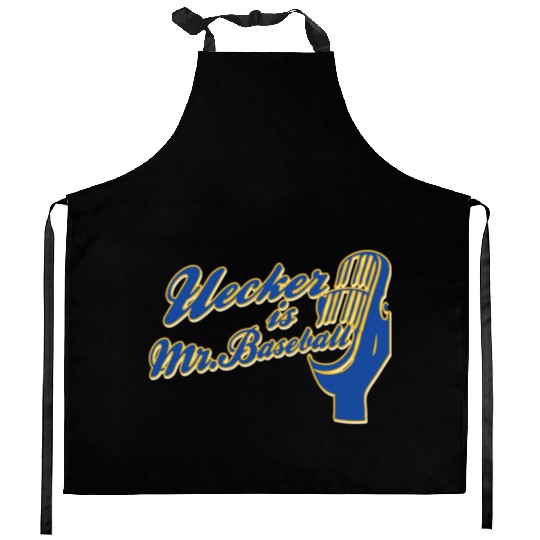 Ueck Uecker Milwaukee Mr. Baseball Kitchen Aprons