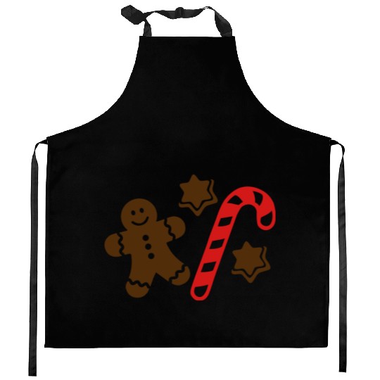 Lebkuchen Gingerbread man Kitchen Aprons