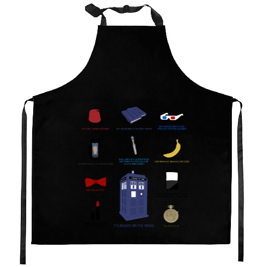 Doctor Who Items Kitchen Aprons