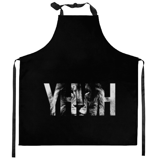YHWH (Yahweh) Lion Kitchen Aprons
