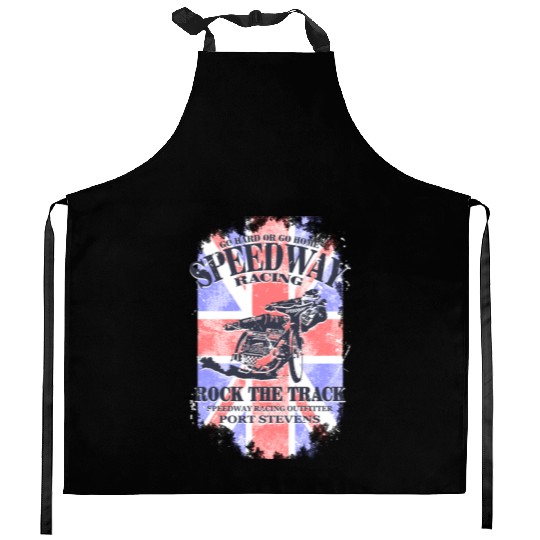 UK Speedway Racing Kitchen Aprons