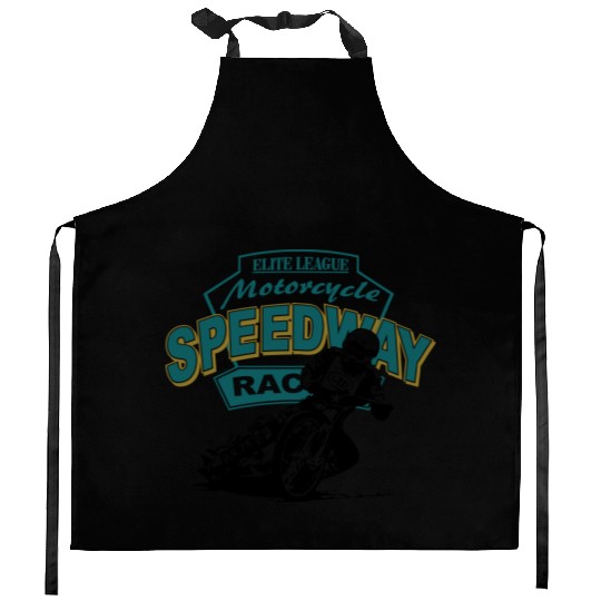 Speedway Racing Kitchen Aprons
