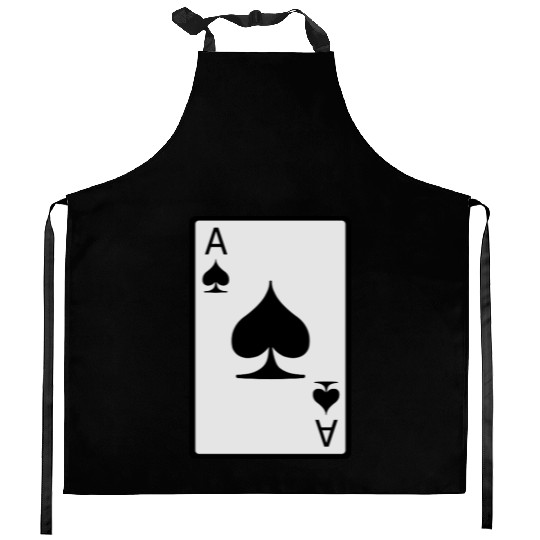 Ace of Spades Kitchen Aprons