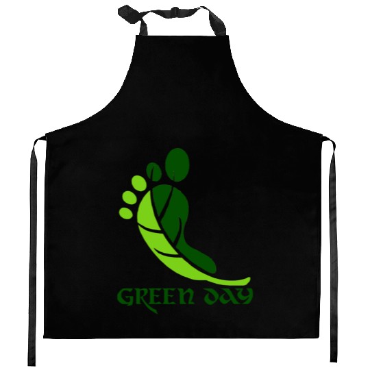 Green day Kitchen Aprons
