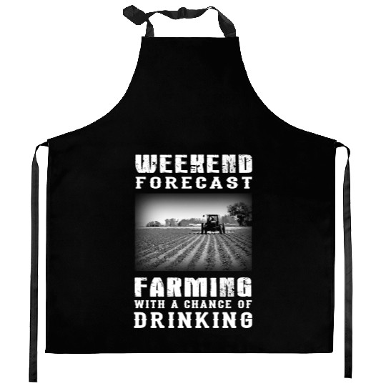 farmer, farmers union, no farmers no food, piglet Kitchen Aprons