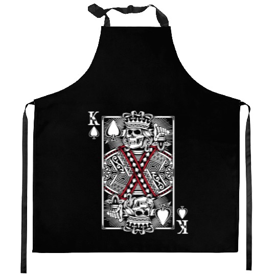 King Of Hearts Kitchen Aprons