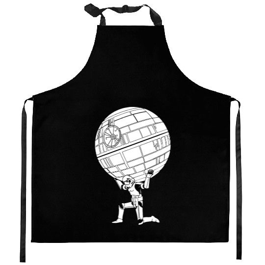 Funny Star Wars Stormtrooper art Kitchen Aprons