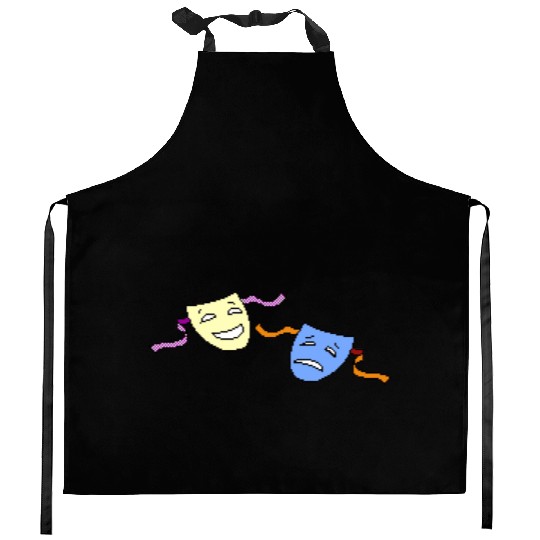 Beagle Bros Comedy Tragedy Kitchen Aprons
