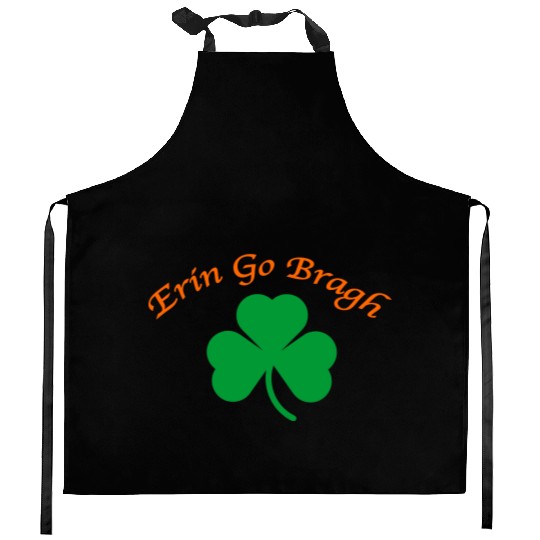 Erin Go Bragh Shamrock Kitchen Aprons