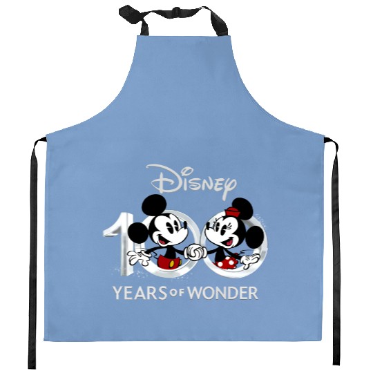 Disney 100 Years Of Wonder Kitchen Aprons, Disney Anniversary Kitchen Aprons, Disney 100th Kitchen Aprons, Disney 100th Years Celebration