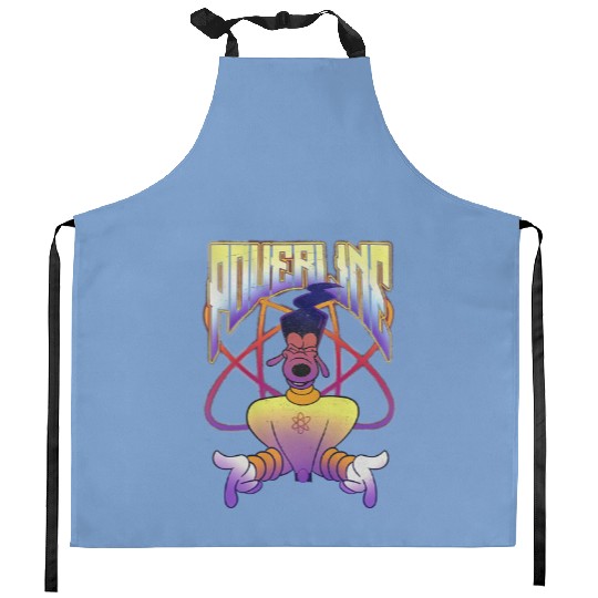Disney A Goofy Movie Powerline Logo Portrait Kitchen Aprons