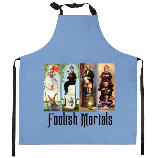 foolish mortals crop top, disney haunted mansion Flowy Cropped Tees