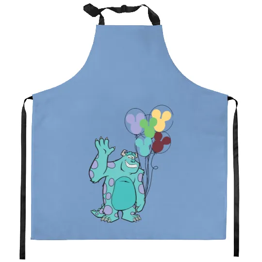 Sully Kitchen Aprons, Monster Inc Kitchen Aprons, Monsters University Kitchen Aprons, Disney Balloon Kitchen Aprons