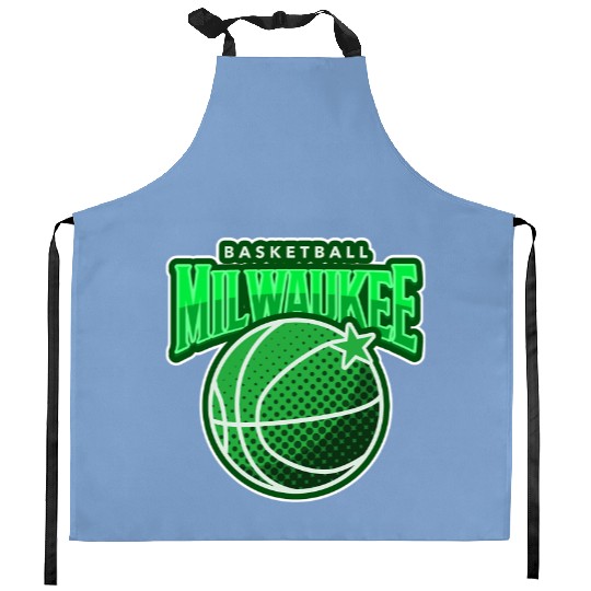 Mil waukee Basketball Bucks Kitchen Aprons