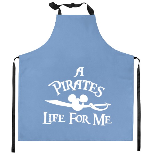 Disney Cruise Pirates Kitchen Aprons, A Pirates Life For Me Kitchen Aprons, Pirate Night Kitchen Aprons, Pirate Kitchen Aprons