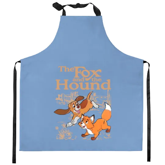 Disney Fox and the Hound Kitchen Aprons, The Fox and the Hound Kitchen Aprons, Tod and Copper