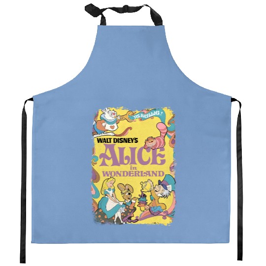 Alice in Wonderland Kitchen Aprons, Disney Princess Kitchen Aprons, Disney Kitchen Aprons,