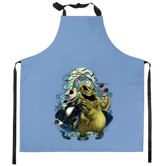 Disney Halloween Kitchen Aprons, Oogie Boogie Halloween Kitchen Aprons