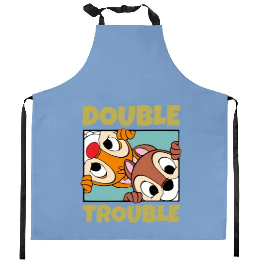 Chip n Dale Kitchen Aprons,Double And Trouble Kitchen Aprons,Chip And Dale,Disney Chip And Dale Kitchen Aprons,Chip Kitchen Aprons,Dale Kitchen Aprons