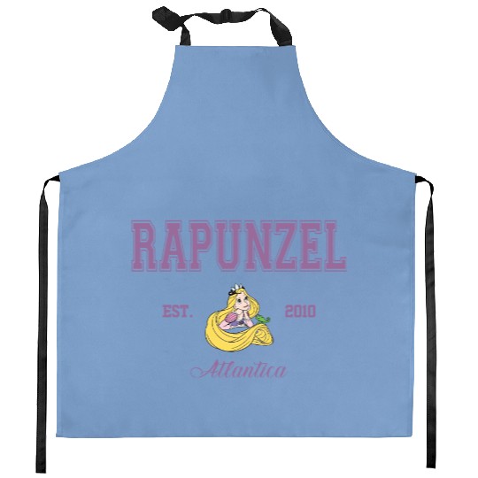 Disney Princess Kitchen Aprons, Rapunzel Princess Kitchen Aprons, Disneyland Kitchen Aprons, Disney Vacation Kitchen Aprons,  Kitchen Aprons
