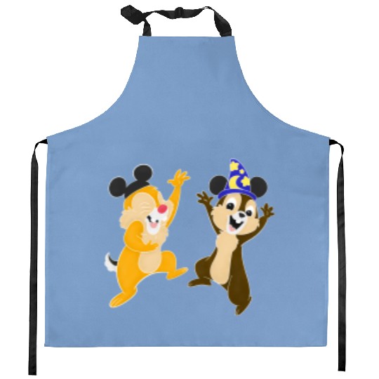 Chip and Dale Kitchen Aprons, Disney travel Kitchen Aprons, Chipmunks Kitchen Aprons, Trip Kitchen Aprons
