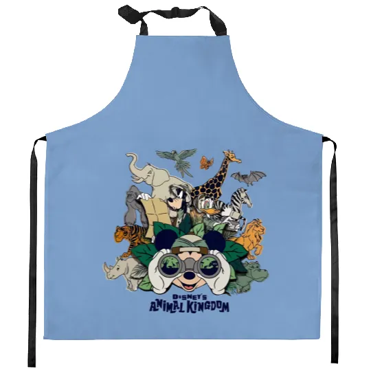 Disney Animal Kingdom Tank, Mickey Safari Tank, Disney Safari Trip Tank, Safari Mode Kitchen Aprons