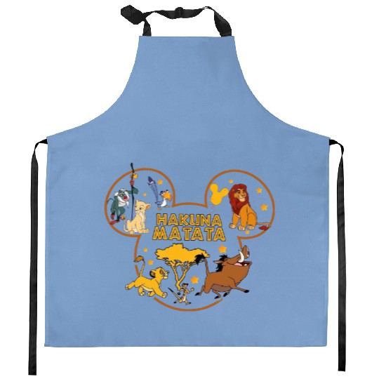 Disney Lion King Kitchen Aprons, Disney Hakuna Matata, Animal Kingdom, Mickey Hakuna Matata