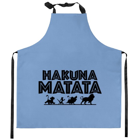 Hakuna Matata Kitchen Aprons, Disney Kitchen Aprons, Lion King Kitchen Aprons, Animal Kingdom Kitchen Aprons