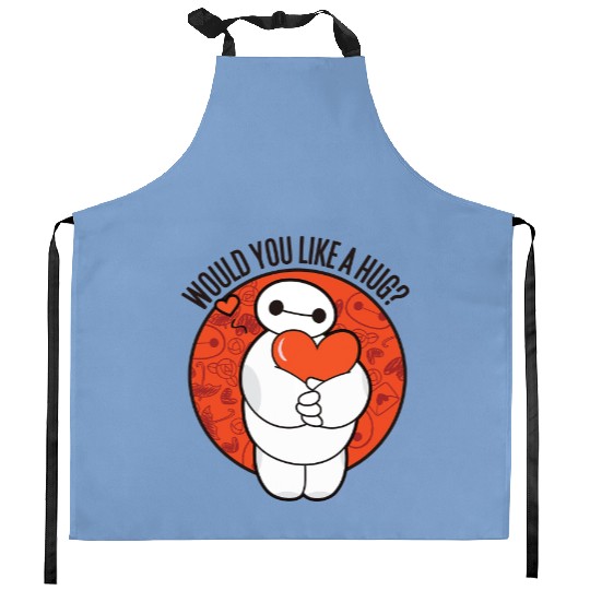 Disney Big Hero 6 Baymax Hug Graphic Kitchen Aprons
