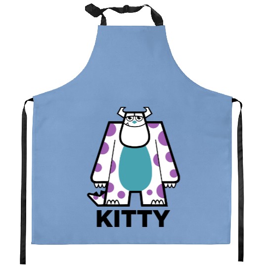 Disney Monsters Inc. Kitty Sulley Graphic Kitchen Aprons