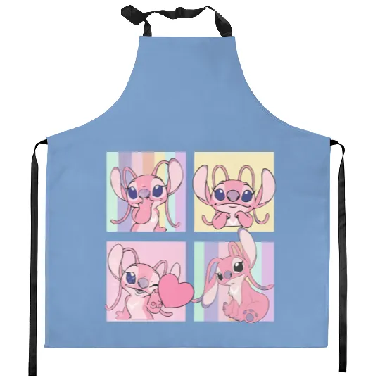 Retro Disney Angel Kitchen Aprons, Stitch and Angel Kitchen Aprons