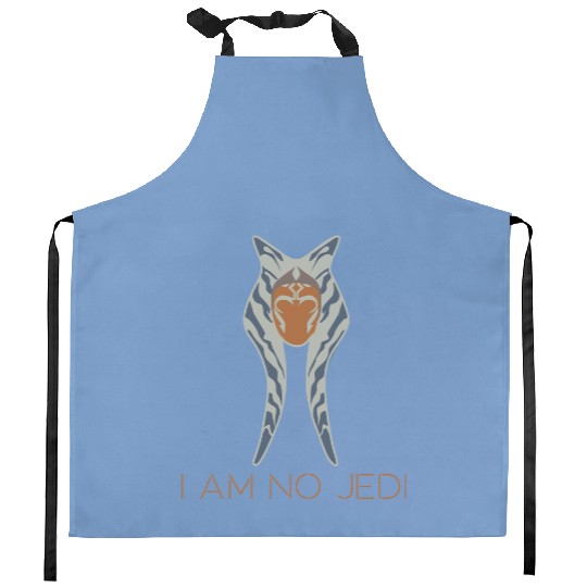 I Am No Jedi Kitchen Aprons, Star Wars Kitchen Aprons, Ahsoka Tano Kitchen Aprons, Disney Star Wars Kitchen Aprons