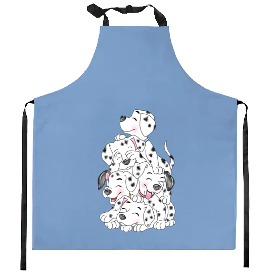 101 Dalmatian Kitchen Aprons, 101 disney Kitchen Aprons, Womens 101 dalmation Kitchen Aprons